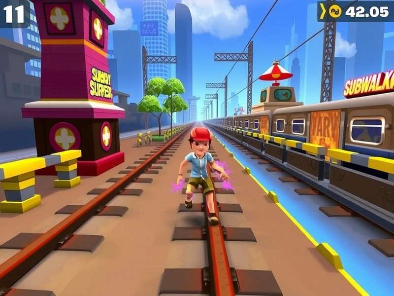 Subway Surfers Mumbai Marvel gameplay screenshot